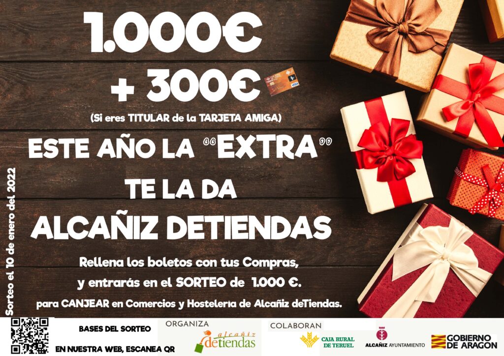 campaña de navidad en blanco alcañiz de tiendas