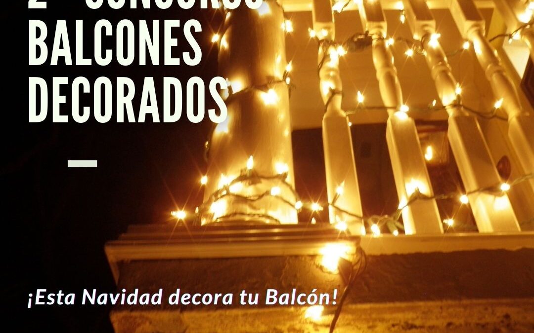 Bases del Concurso «Balcones decorados» 2021/2022