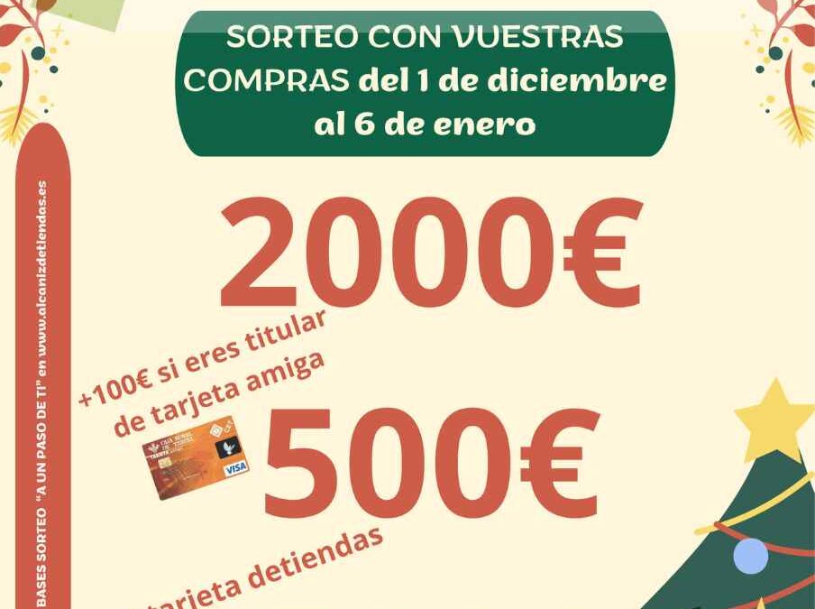 ESTE AÑO LA “EXTRA” TE LA DA ALCAÑIZ DETIENDAS